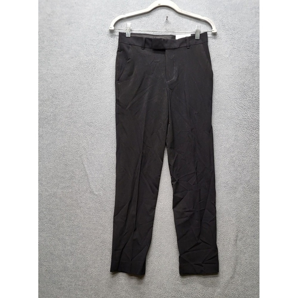 Calvin Klein Women Pants 14 Black Dress Pants Slim Fit 27" NWT